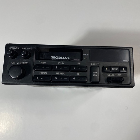 1990-97 Honda Accord AM FM Radio Cassette Player 39100-SM4-A100-M1 OPT Untested - Picture 4 of 4